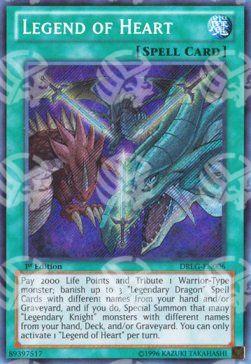 Leggenda del Cuore - Dragons of Legend (Secret Rare) [DRLG-006]