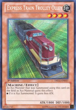 Treno Espresso Trolley Olley - Dragons of Legend (Secret Rare) [DRLG-037]