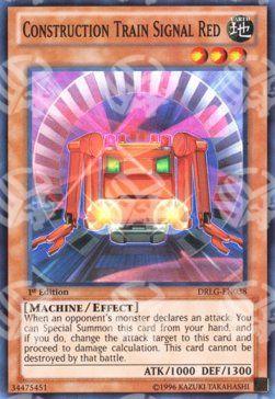 Treno Costruzione Segnale Rosso - Dragons of Legend (Super Rare) [DRLG-038]