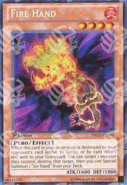 Mano di Fuoco - Dragons of Legend (Secret Rare) [DRLG-046]