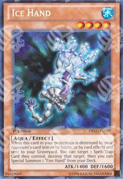 Mano di Ghiaccio - Dragons of Legend (Secret Rare) [DRLG-047]