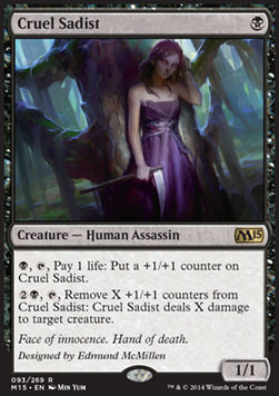 Sadica Crudele - Magic 2015 (Rare) [M15-93]