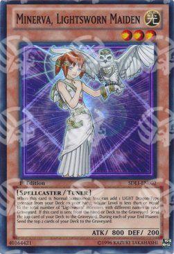 Minerva, Fanciulla Fedele della Luce - Structure Deck: The Realm of Light (Super Rare) [SDLI-002]