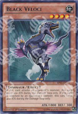 Velociraptor Nero - Battle Pack 3: Monster League (Rare) [BP03-037]