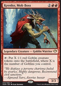 Krenko, Capocosca - Duel Decks: Speed vs. Cunning (Rare) [DDN-15]