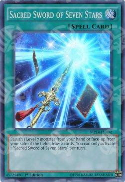 Spada Sacra delle Sette Stelle - 2014 Mega-Tins Mega-Pack (Super Rare) [MP14-042]