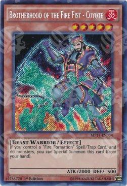 Fratellanza del Pugno di Fuoco - Coyote - 2014 Mega-Tins Mega-Pack (Secret Rare) [MP14-054]