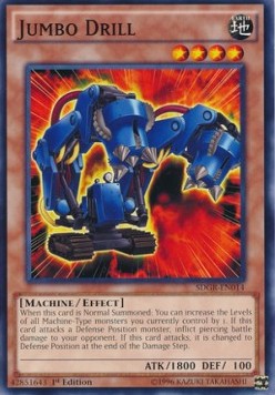 Trapano Jumbo - Structure Deck: Furia Ingranaggian (Common) [SDGR-014]