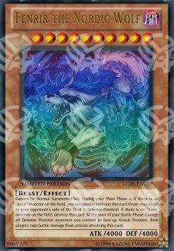 Fenrir il Lupo Nordico - Collezione Leggendaria 5D's (Ultra Rare) [LC05-002]