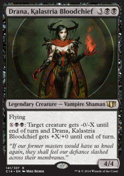 Drana, Capo Sanguinario Kalastria - Commander 2014 (Rare) [C14-141]