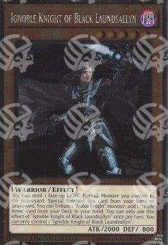 Ignobile Cavaliere del Nero Laundsallyn - Noble Knights of the Round Table Box Set (Platinum Rare) [NKRT-005]