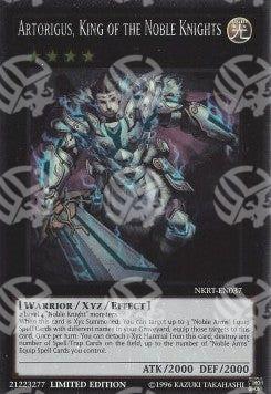 Artorigus, Re Nobile Cavaliere - Noble Knights of the Round Table Box Set (Platinum Rare) [NKRT-037]