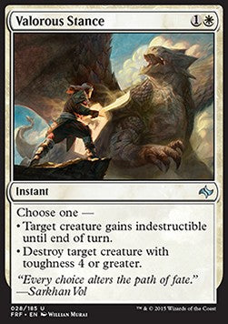 Posizione Valorosa - Fate Reforged (Uncommon) [FRF-28]