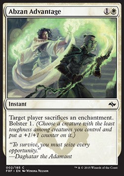 Vantaggio Abzan - Fate Reforged (Common) [FRF-2]