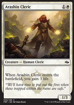 Chierico di Arashin - Fate Reforged (Common) [FRF-5]