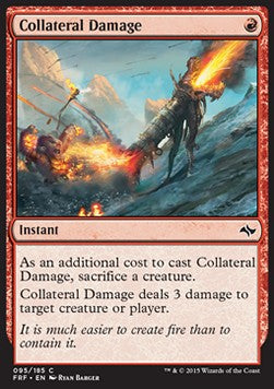 Danno Collaterale - Fate Reforged (Common) [FRF-95]