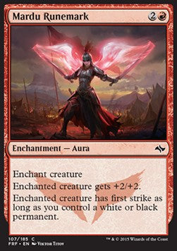 Marchio Runico Mardu - Fate Reforged (Common) [FRF-107]