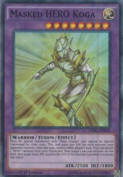 Koga EROE Mascherato - Structure Deck: Attacco degli EROI (Super Rare) [SDHS-042]