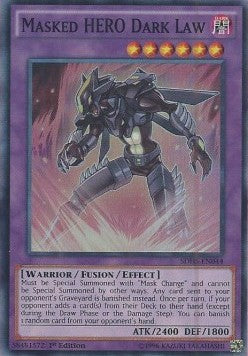 Legge Oscura EROE Mascherato - Structure Deck: Attacco degli EROI (Super Rare) [SDHS-044]