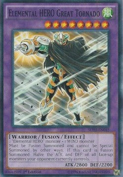 Grande Tornado EROE Elementale - Structure Deck: Attacco degli EROI (Common) [SDHS-045]
