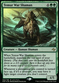 Sciamano di Guerra Temur - Fate Reforged: Promos (Rare) [PFRF-142]