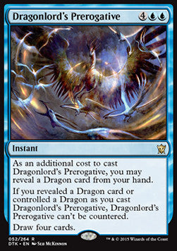 Prerogativa del Signore dei Draghi - Draghi di Tarkir (Rare) [DTK-52]
