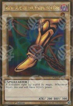 Gamba Dx del Proibito - Premium Oro 2 (Gold Rare) [PGL2-022]