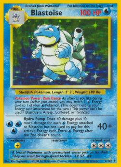 Blastoise - Set Base (Holo Rare) [BS-2]
