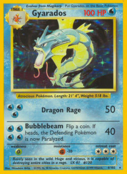 Gyarados - Set Base (Holo Rare) [BS-6]