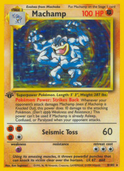 Machamp - Set Base (Holo Rare) [BS-8]