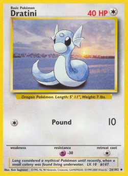 Dratini - Set Base (Uncommon) [BS-26]