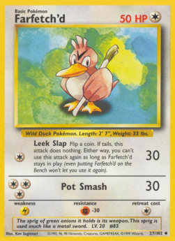 Farfetch'd - Set Base (Uncommon) [BS-27]