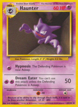 Haunter - Set Base (Uncommon) [BS-29]