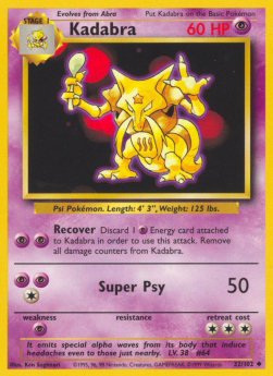 Kadabra - Set Base (Uncommon) [BS-32]