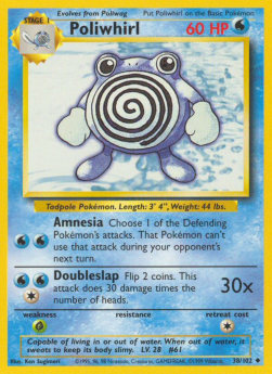 Poliwhirl - Set Base (Uncommon) [BS-38]