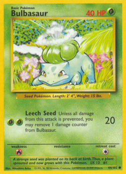 Bulbasaur - Set Base (Common) [BS-44]