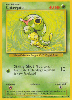 Caterpie - Set Base (Common) [BS-45]