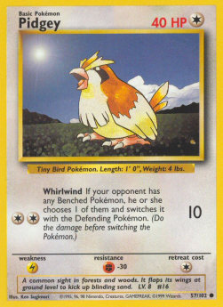 Pidgey - Set Base (Common) [BS-57]
