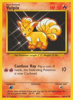 Vulpix - Set Base (Common) [BS-68]