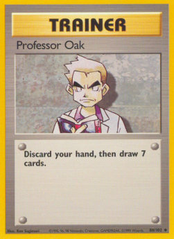 Professor Oak - Set Base (Uncommon) [BS-88]