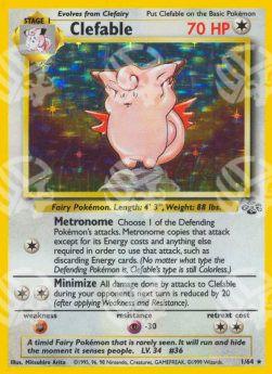 Clefable - Jungle (Holo Rare) [JU-1]
