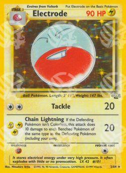 Electrode - Jungle (Holo Rare) [JU-2]