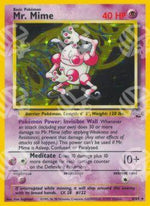 Mr. Mime - Jungle (Holo Rare) [JU-6]