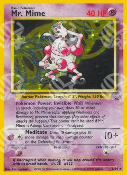 Mr. Mime - Jungle (Holo Rare) [JU-6]