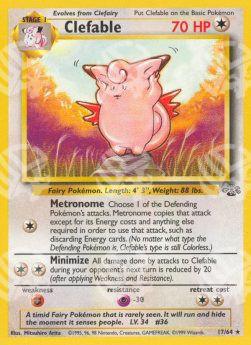 Clefable - Jungle (Rare) [JU-17]