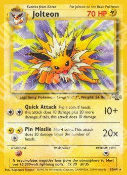 Jolteon - Jungle (Rare) [JU-20]