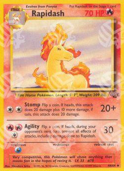 Rapidash - Jungle (Uncommon) [JU-44]