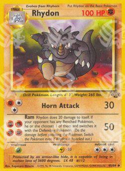 Rhydon - Jungle (Uncommon) [JU-45]