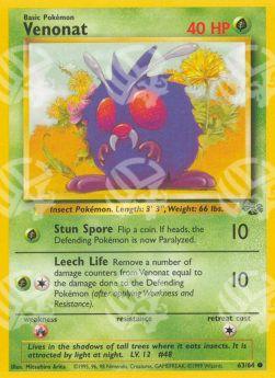 Venonat - Jungle (Common) [JU-63]