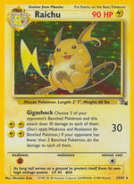 Raichu - Fossil (Holo Rare) [FO-14]
